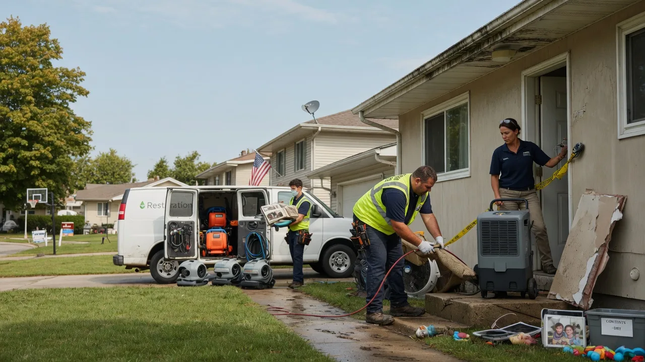 Water Damage Restoration in Walton, KS near me